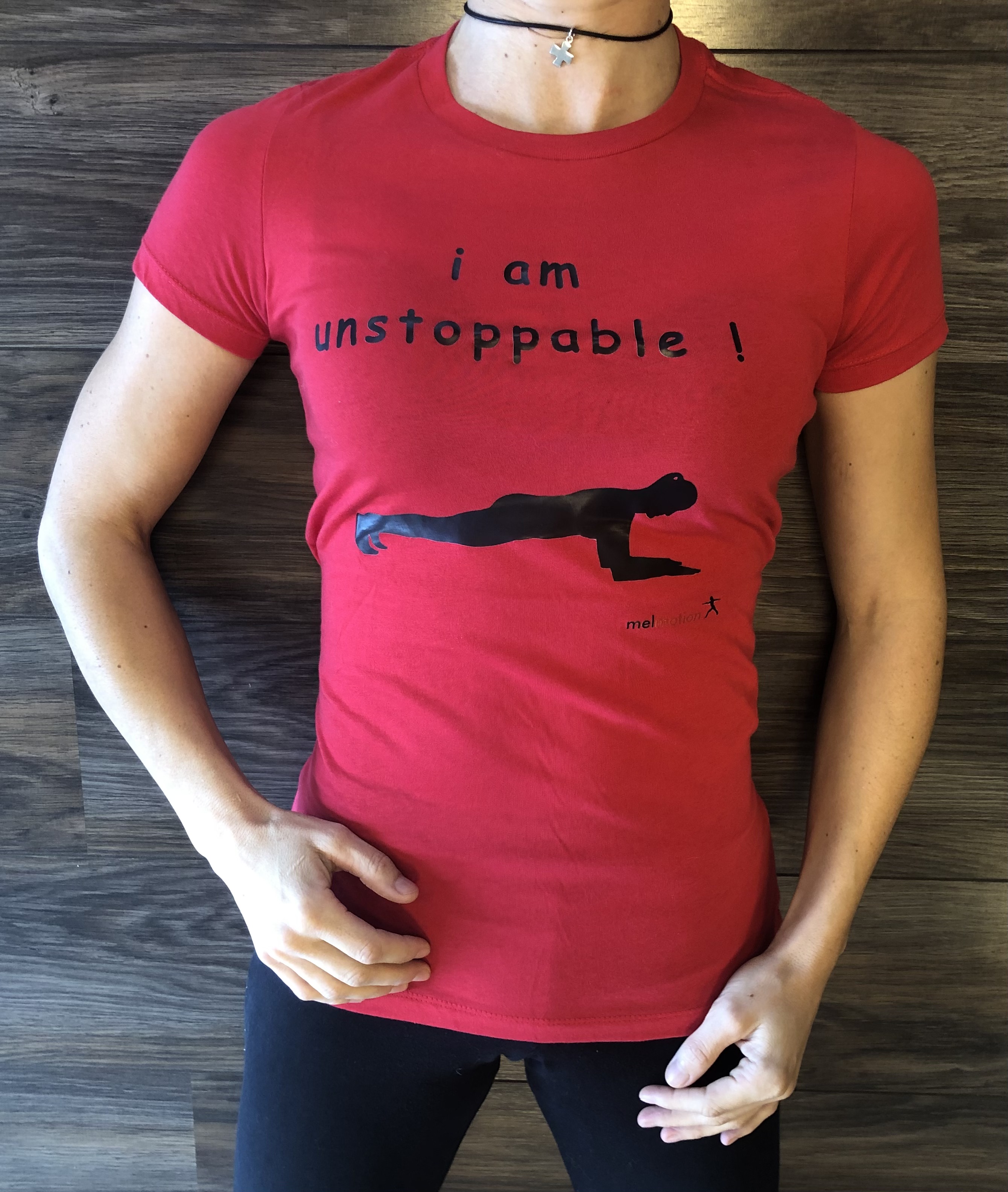 Pilates Shirt tiger, Frauen ,Rot ( S)